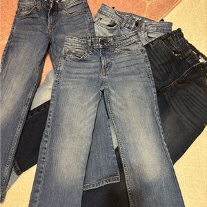 Cat & Jack Kids Jeans in Light and Dark Blue